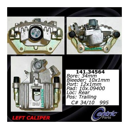 Centric Posi Quiet Loaded Caliper , Posi Quiet 142.34564